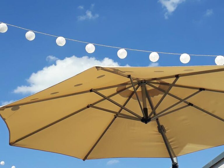 Balkon und Terrasse beschatten